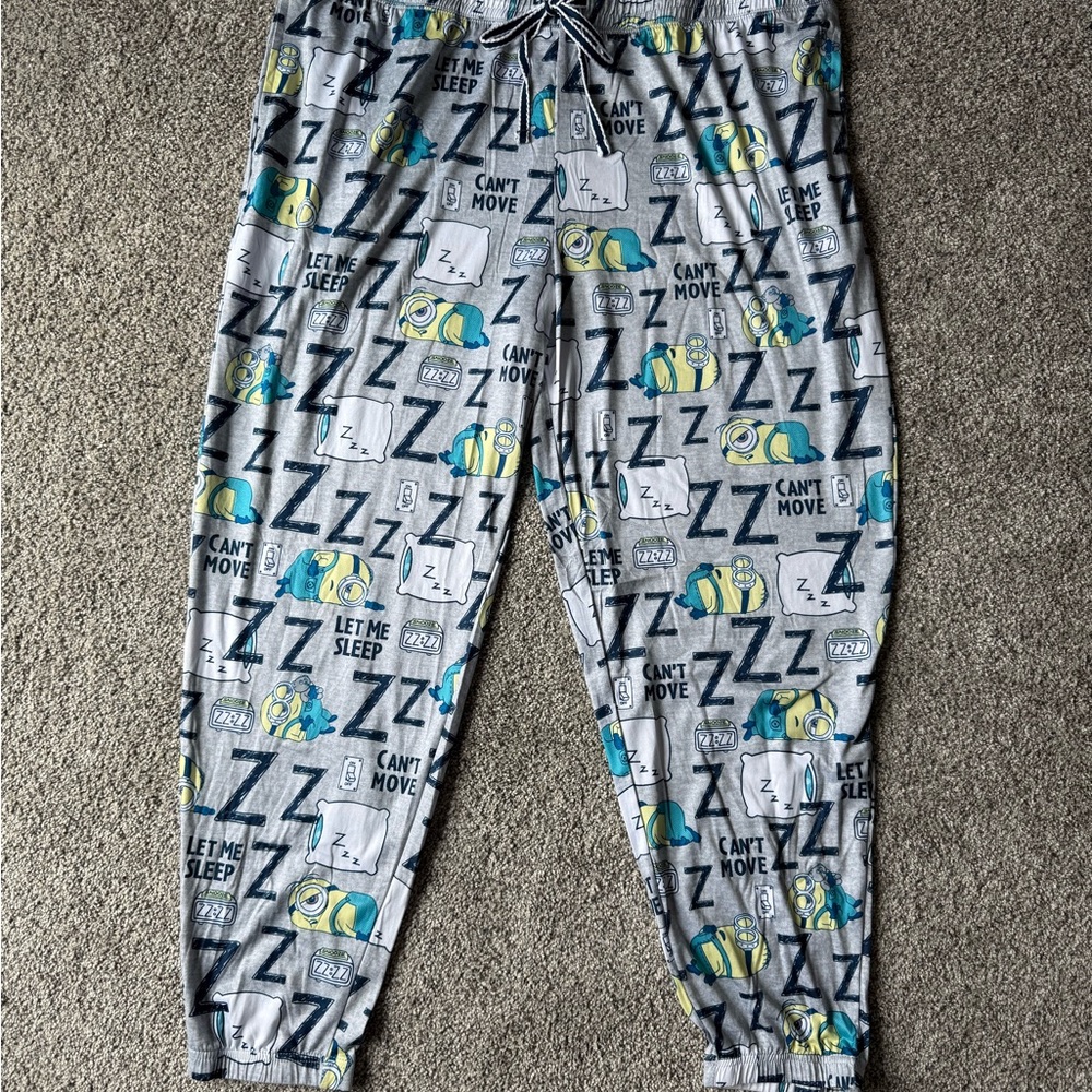 Minion the rise of Gru Pajama Joggers
